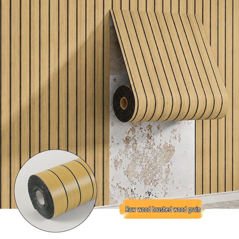 3D Concave-Convex Grille Wall Sticker: Self-Adhesive Decorative Panel for TV Background