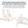 Portable 6-in-1 Bicycle Chain Gauge New Design Multitool for Road Bike Bolt Measurement Wear Gauge Tool