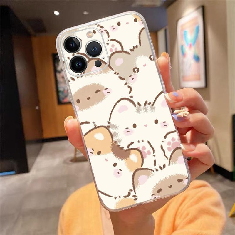 

Phone Case For iphone 17 Pro Air 17ProMax 16 15 14 13 Pro Max 16 15 14 13 Pro 15Plus Cute Cat iphone 15