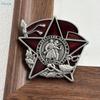 Sovjet-Unie Insigne Voor De 100ste Verjaardag Van De Oprichting Van De Rode Marine Grote Vijfpuntige Ster Vintage