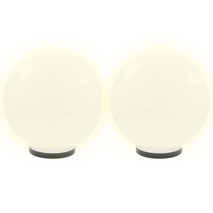 VidaXL 4x LED Lights In Spherical Ball Shape Lighting Solar Lights Path Lights Garden Light Patio 277144