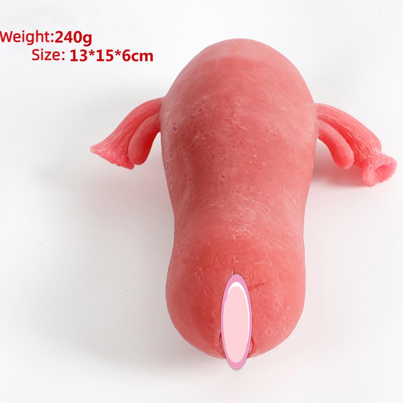 Men's Mastburator Uterine Sex Vagina Cervical Mouth Adult Products Airplane Cup Real Skin Feel Sex Role-Play Toy