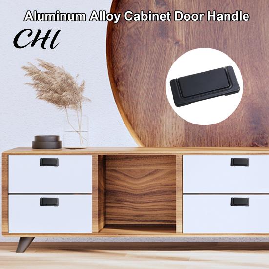 Invisible Door Knobs Modern Knob Cupboards Wardrobes Drawers Long-lasting Wardrobe Drawer Pull Aluminum Alloy Handles Hidden