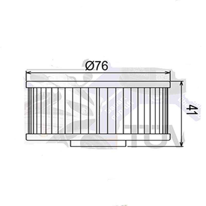Motorcycle Oil Filters For Yamaha XJ750 1981-1984 XJ900 1982-1993
