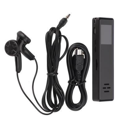 Digital Voice Recorder DSP Noise Reduction Supports MP3 Playback Memory Card Pocket Recording