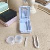 Mini Contact Lenses Box Portable Storage Box Cute Contact Lens Case  Travel Use