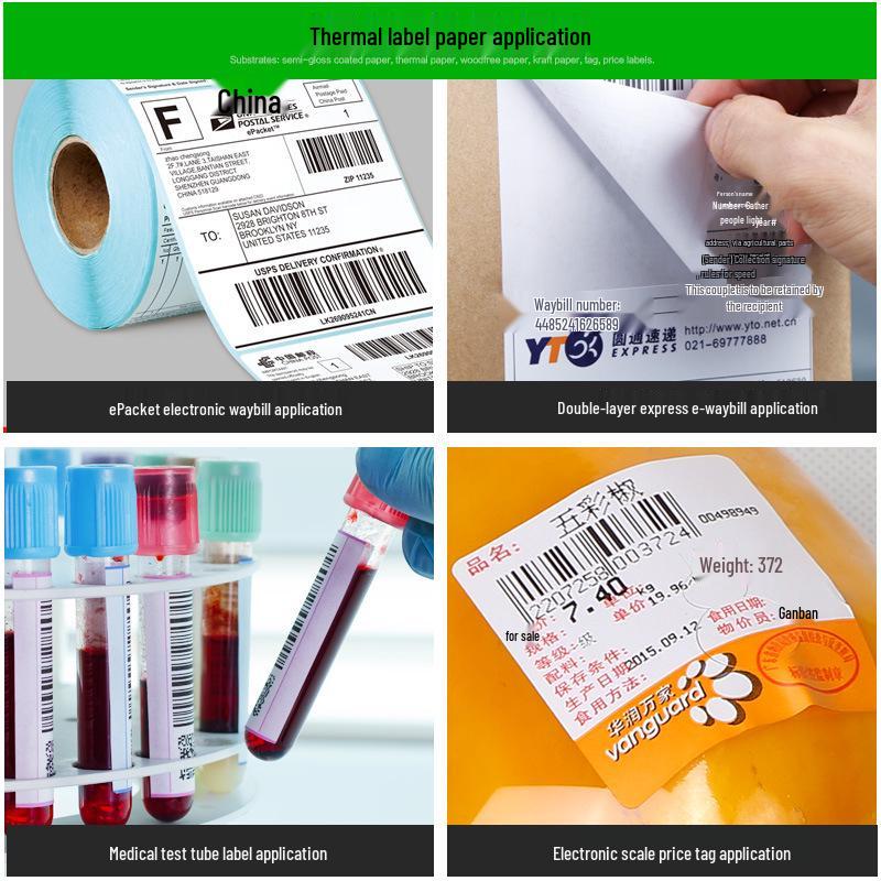 Thermal Adhesive Barcode & Price Label for Shelves