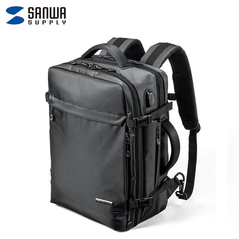 

Sanwa Supply BAG-BPC3BK 15.6-inch Splash-proof Laptop Backpack