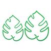 Pack of 2 Monstera Plant Stakes Vertical Growth Support for Indoor and Outdoor Plant Care Growth Accessories