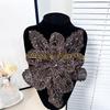 49MD Eye-Catching Flower Applique Sequined Sewing On Patches for Wedding Dress