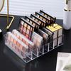 7 Grids Makeup Organizer Tray Storage Holder Large Capacity Transparent Design Multipurpose Eyeshadow Palette Makeup Holder