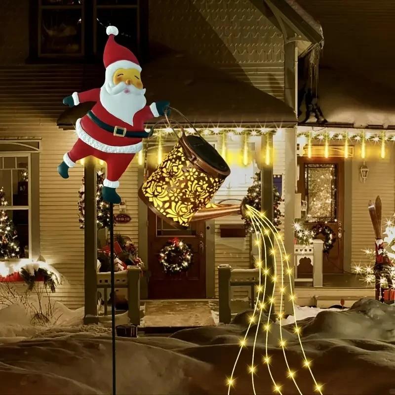 Novelty Solar Kettle Lights Garden Lawn Christmas Decorative Lights Kettle Ground Lamp Solar Night Lights Outdoor Decoration