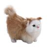 Toy Baby Toy Fake Cat Artifical Animal Soft Simulation Cat Stuffed Kitten Plush Cat Toys Cat Model