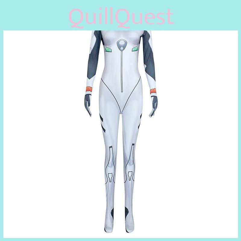 New Century Evangelion Asuka Ayanami Rei Cos Jumpsuit For Halloween Up Dress