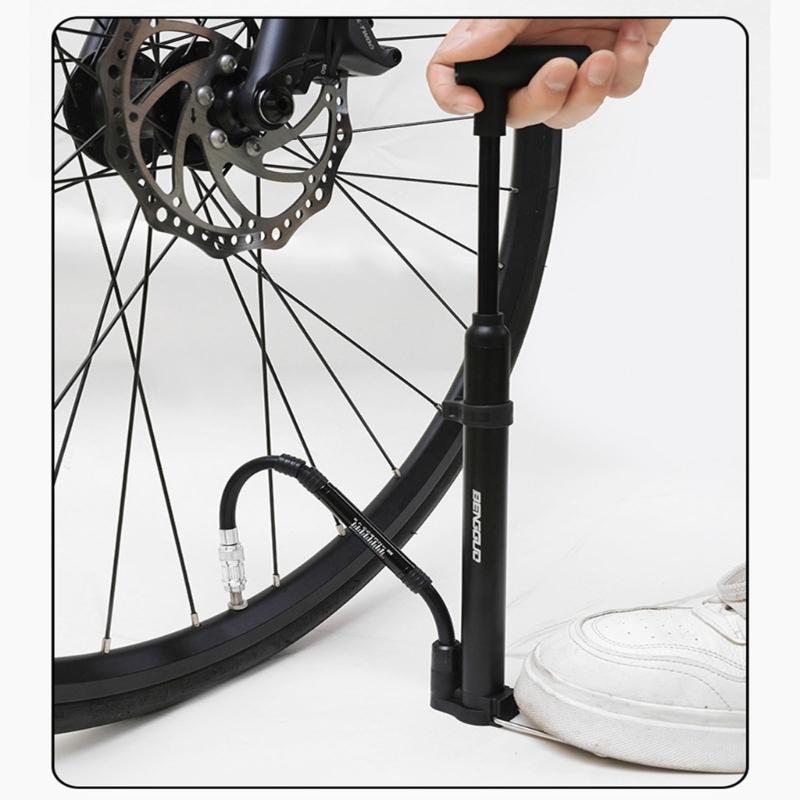 Light Weight Durability Bike Pumps With Ergonomic Portables Small Bike Pumps for Quick Inflation and Easy Operations