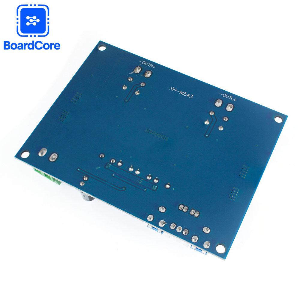 XH-M543 Verstärkerplatine TPA3116 DC 12V 24V 120W*2 Zweikanal Digital-Leistungs-Audioverstärkermodul TPA3116D2 Chip