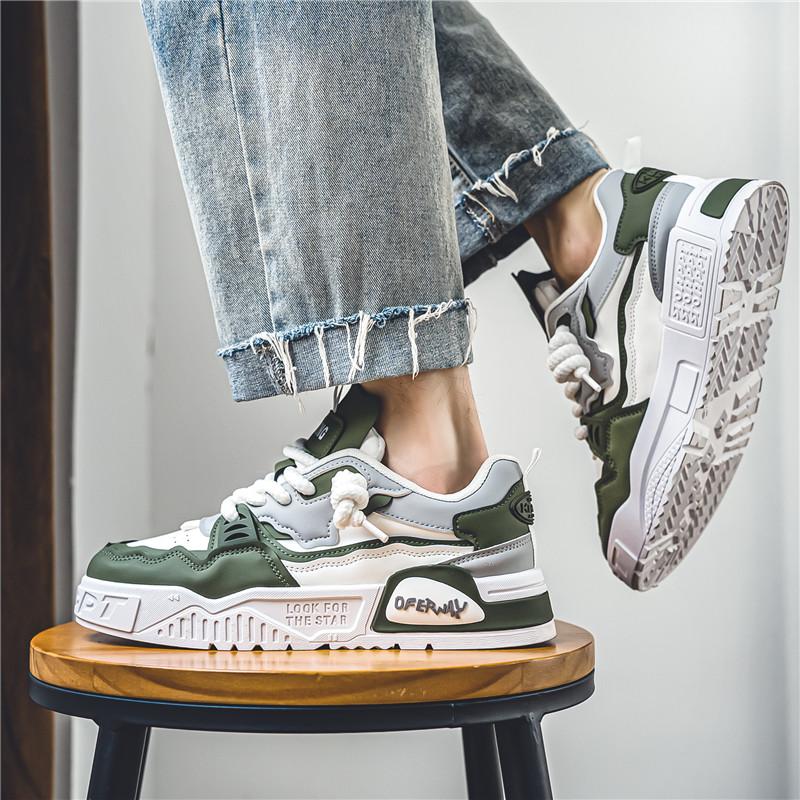 Herrenschuhe Sneakers Herren Freizeitschuhe Freizeit Luxus Herren Wanderschuhe Chunky Trend Stakeboard Schuhe für Männer Sport Laufschuhe Herrenschuhe