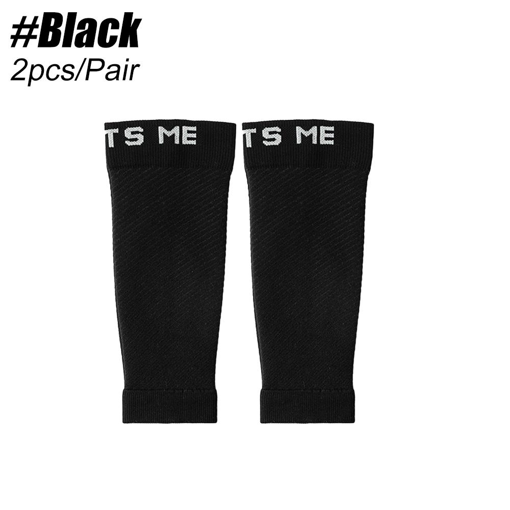 1Pair Calf Compression Sleeve Shin Splint Support Varicose Vein Relief Footless Socks For Nurse Pregnant Women