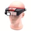 10X Headband Glasses Magnifier Adjustable Size LED Magnifier Loupe Glasses For Reading Optivisor Magnifier Illuminated