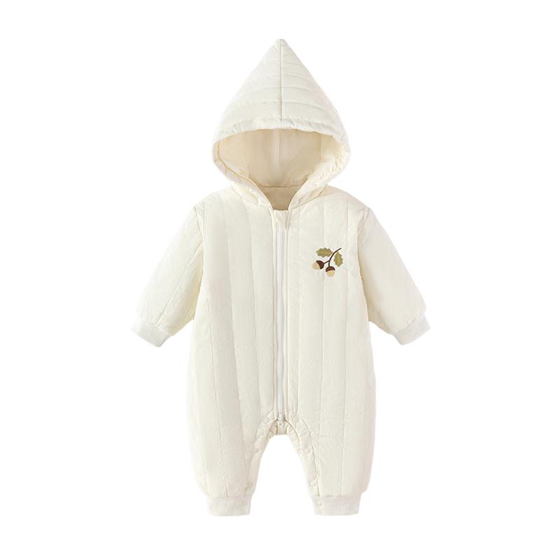 Babylove Quilted Hooded Romper 73