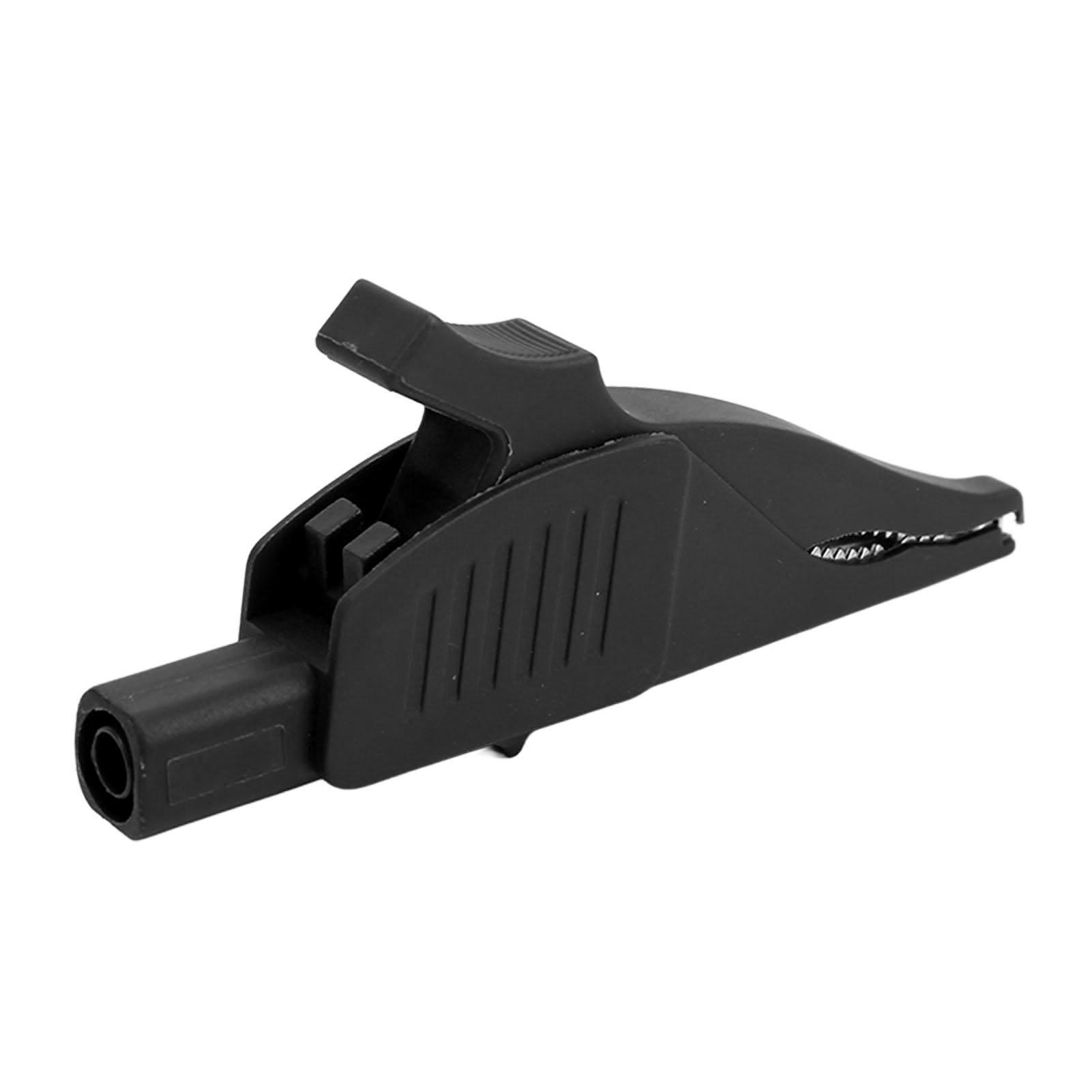 

Електричний затискач латунний струмопровідний ізоляція PA покриття 4мм0,2дюйма хвіст безпечний тип електричний тестовий затискач для