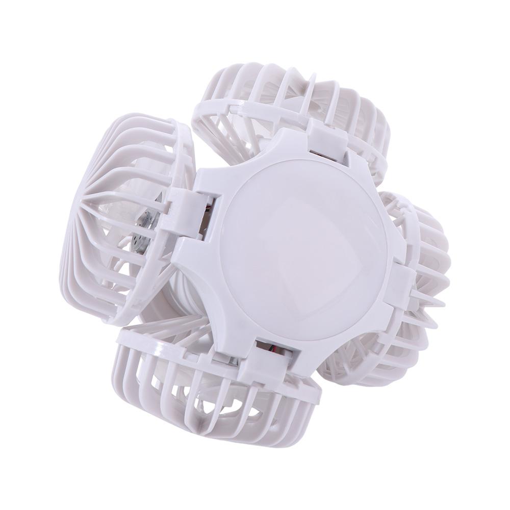 2 In 1 LED Ceiling Fan Light 3 Lighting Modes Foldable Fan Lamp Electric Cordless Fan  Office