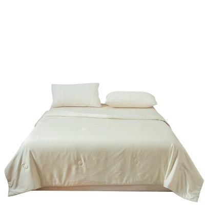 Muji Soft Skin-Friendly Water Ripple Satin Silk Quilt