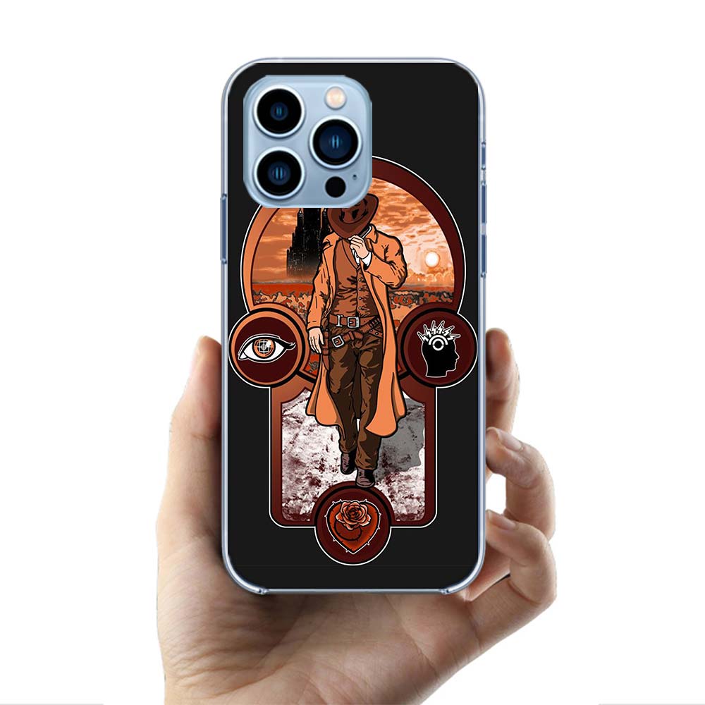 Stephen King The Dark Tower Phone Clear For Apple iPhone 16 15 11 17 Pro Max Air 14 Plus 13 Pro 12 Mini 16E Cover Case Sili