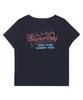 Syupeodeulai W Summer Ringer T-Shirt Dark Navy