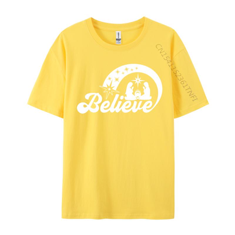 Merry Christmas Believe Brand Crazy Geek T Shirt Oneck Cotton Unisex Luxury Designer Tshirts Geek T Shirt Wholesale