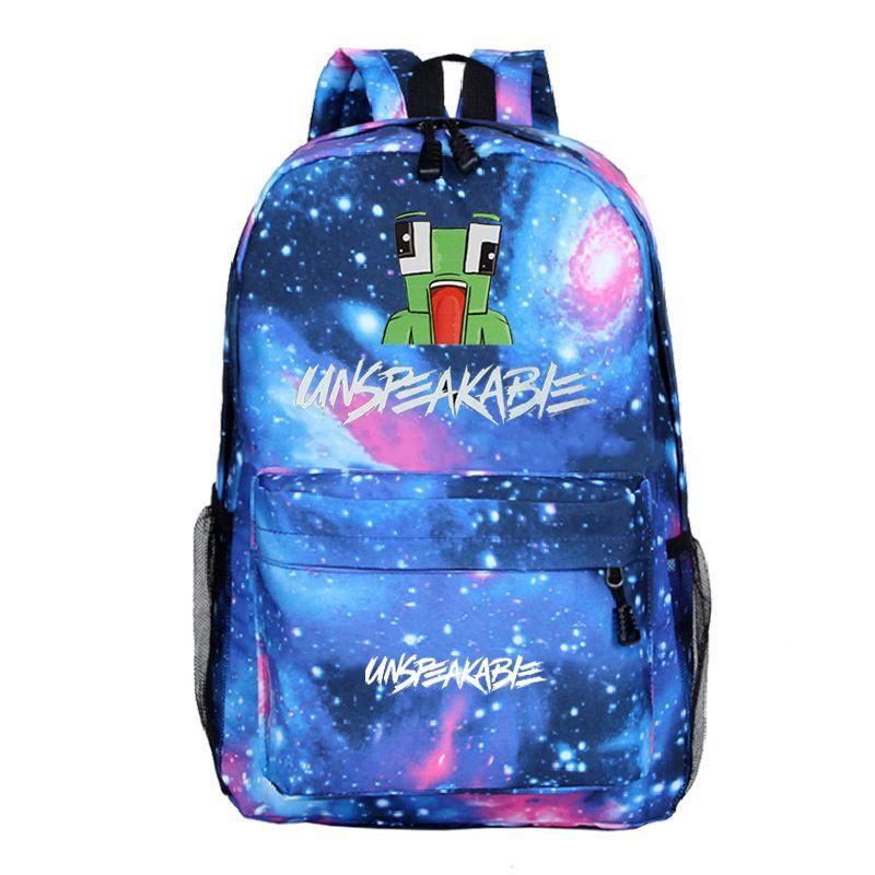 Unspeakable Backpack With Large Capacity For Boys And Girls