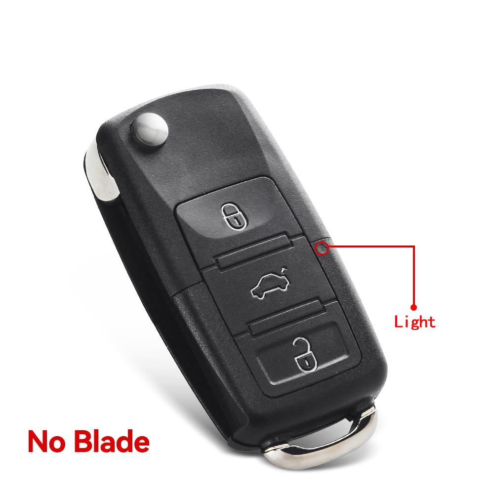 S 2/3/4 Buttons Remote Key Shell For Skoda Octavia Vw Volkswagen Golf Mk6 Tiguan Polo Passat Cc Seat Replacement Case