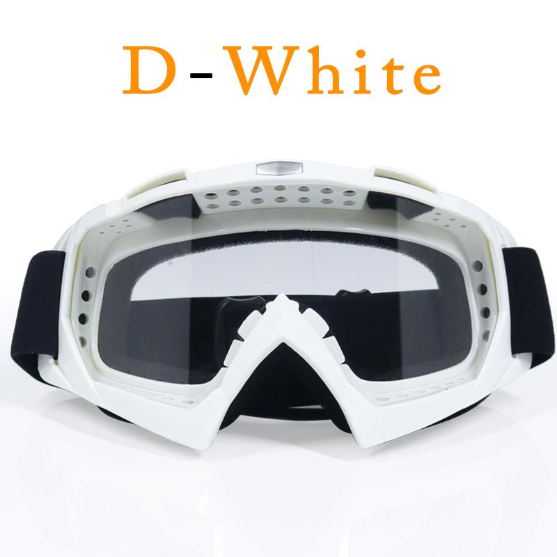 New Arrival High quality transparent Sport racing off road motocross goggles glasses motorcycle dirt bike Clear Lenses2