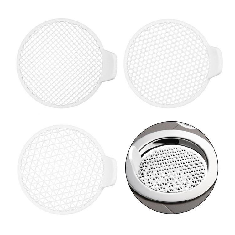 4 Pieces ABS Shower Drain Cover Set Hair Catcher For Sink Tub Modern Bathroom Filter Easy Installation Design