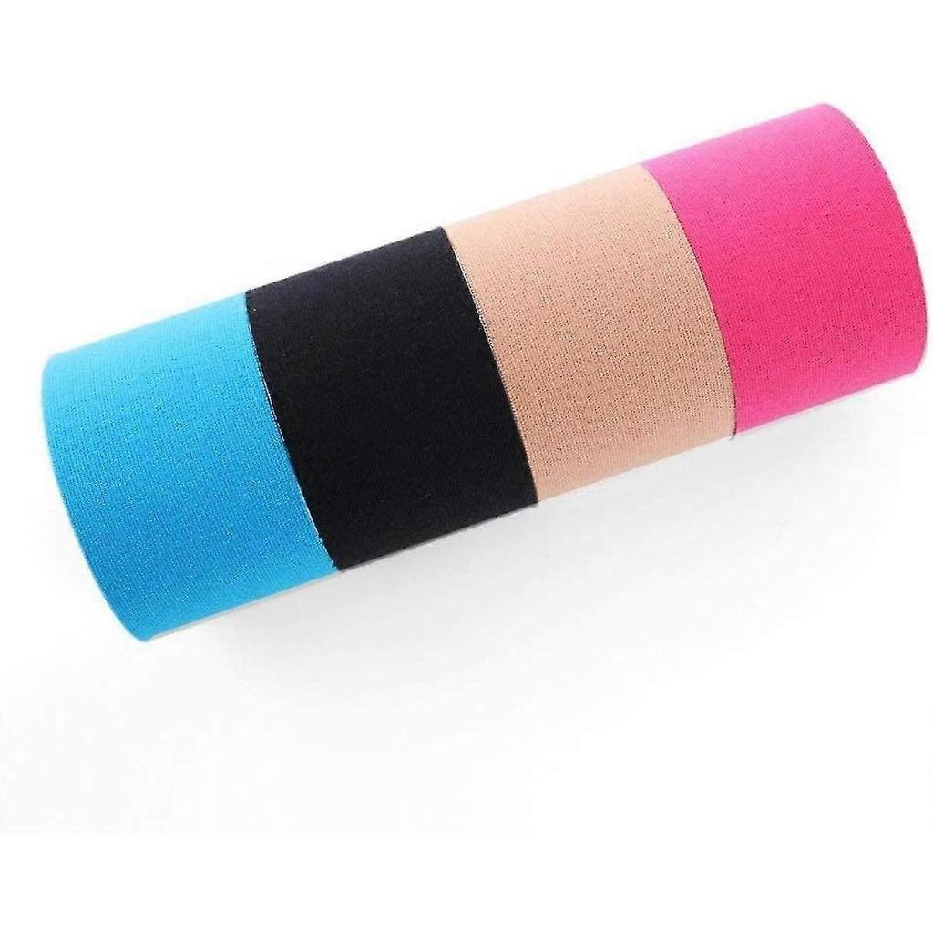 5 Pack  Sports Kinesiology Tape, Elastic Breathable Therapeutic Sports Tape Gift Y