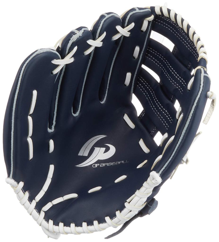 GP Softball 46421Y (GP) Glove, General, Left-Handed Throw, All-Around, 12.5 Inch, Navy,