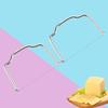 Multipurpose Handheld Cheese Wire Slicer Stainless Steel Foie Gras Cutter Wire Butter Cutter Chocolate Cheese Slicer