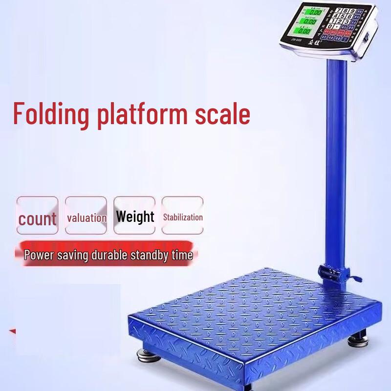 

Foldable Digital Commercial Platform Scale