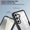 For Samsung Galaxy A36 5G/A56 5G Case Acrylic+TPU Clear Phone Cover with PET Screen Film
