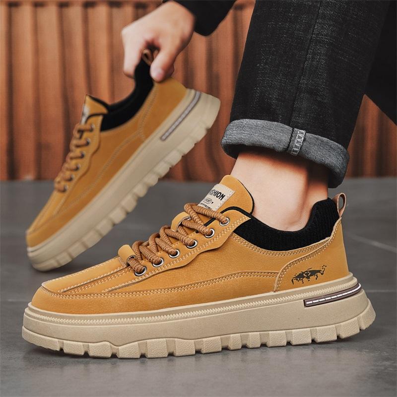 New Large-sized Men's Casual Sports Shoes Comfortable Men's Sneakers, Outdoor Hiking Fashionable Men's Punk Shoes, Loafers