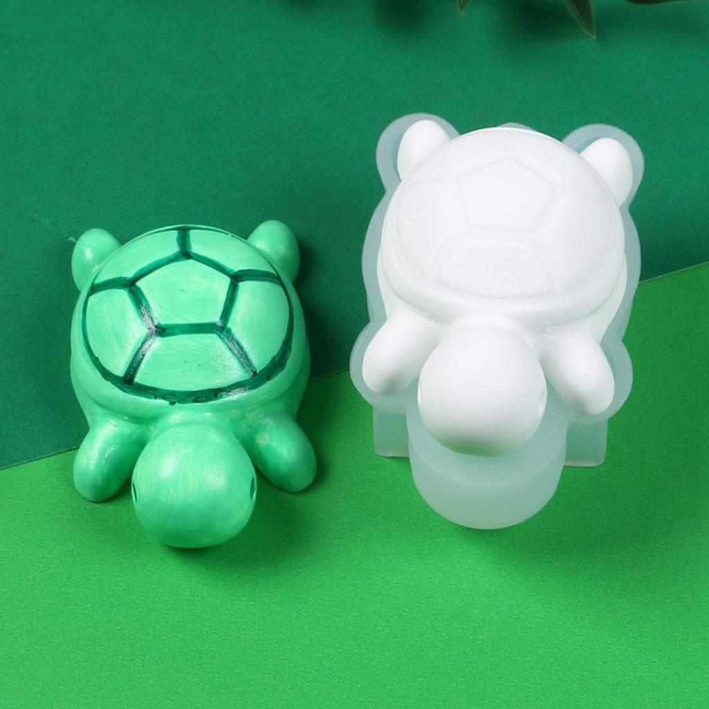 Stylish Handmade Soap and Candle Crafting Turtles Silicone Mould Flexible Home Decoration Supplies for Art Projects