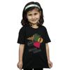 DC Comics Girls Justice League Spray Logos Cotton T-Shirt