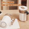 Stainless Steel Automatic Stirring Coffee Mug Portable Safe Coffee Mug USB Rechargeable Automatic Magnetic Cup For Tea Milk