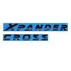 cwlsev1 3D ABS XPANDER CROSS Car Letter Front Hood Logo Sticker Tail Bumper Badge Trunk Emblem For Mitsubishi XPANDER CROSS Accessories