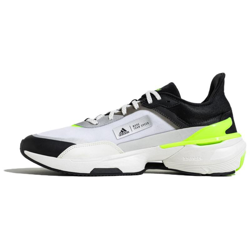 adidas MTS Abrasion Resistant Low Top Running Shoes Unisex Black White Green Sneakers JH5788
