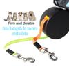 Portable Rotating Pet Leash Double End Leash Light Retractable Roulette Walking Supplies Outdoor Automatic Charging with Light Retractable Pet Leash