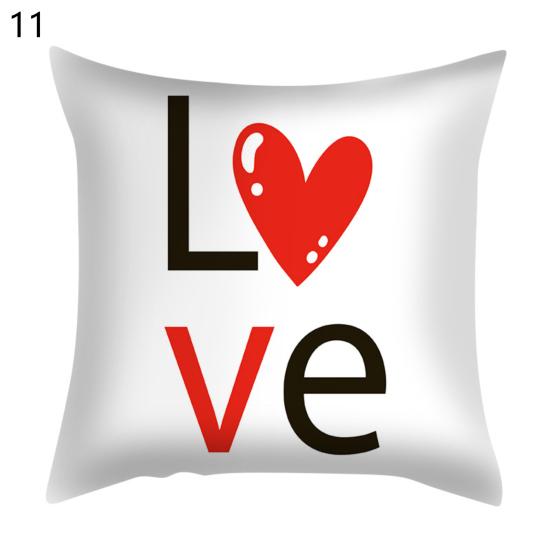 Изысканные различные наволочки с буквенным принтом для офисных наволочек 40x40cm