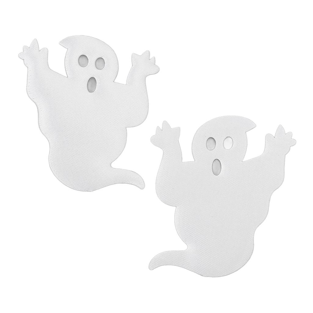 30pcs Ghost Patch Non Woven Fabric Ghost Wall Decorative Ghost Patches Set for Festival Party Home Door Wall Decor Accessories DIY