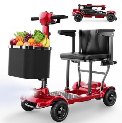 TODIMART X17 Mobilitätsroller mit 4 Rädern, Große Reichweite 30–35 km, 20 kg Faltbar und Leicht für Erwachsene und Senioren