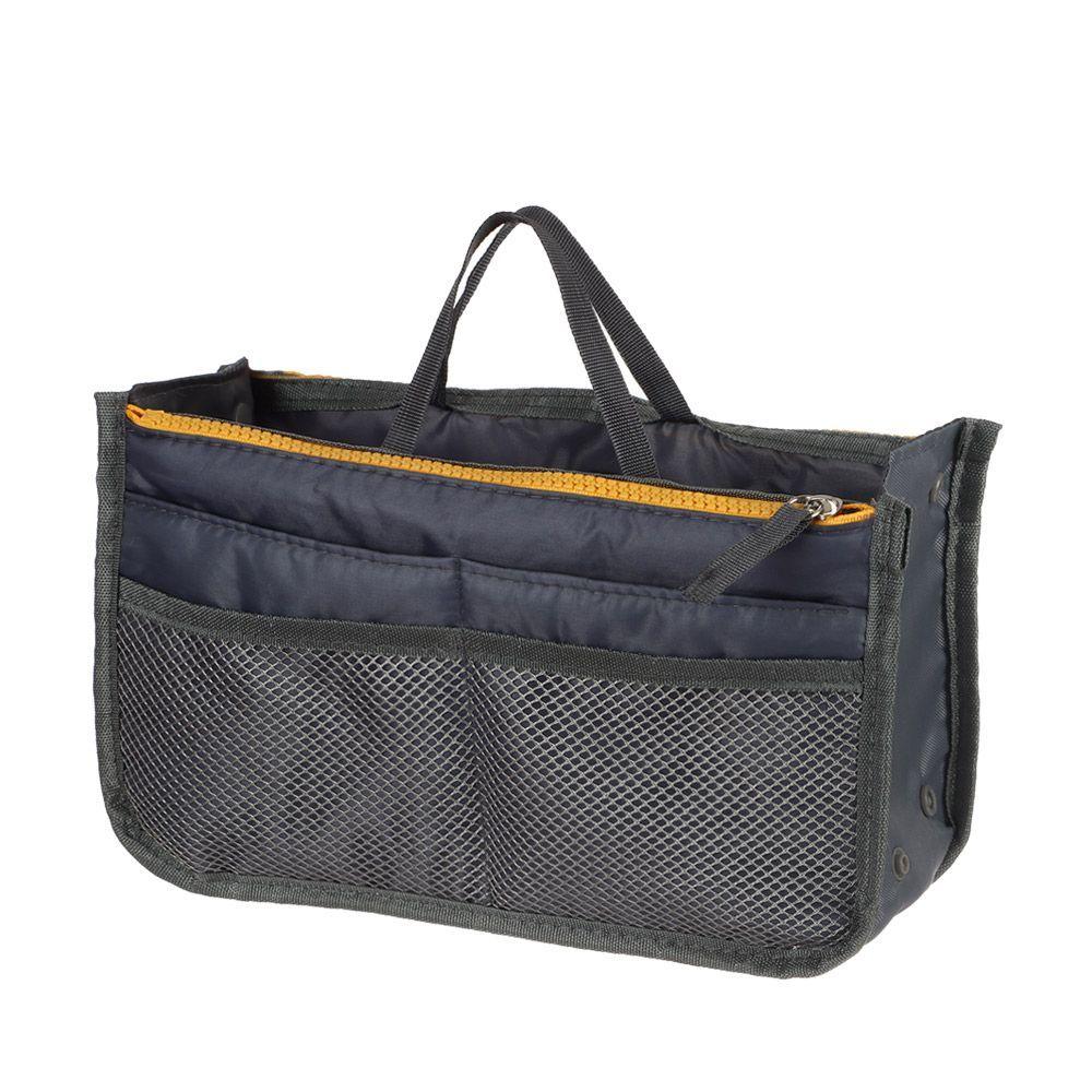 

Внутренняя сумочка Несессер Органайзер для туалетных принадлежностей Косметичка Дорожная сумка Косметичка серый